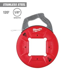 120 ft. x 1/8 in. Stainless Steel Fish Tape