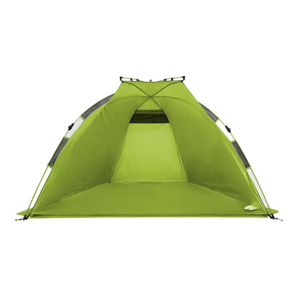 Outdoors Professional Beach Green Automatic Pop-up Sun Shelter Tent