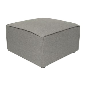 Gray Ottoman