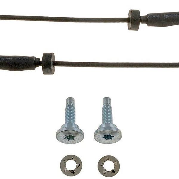 Unbranded Tailgate Cable - 16 1/2 In. (2-pack)