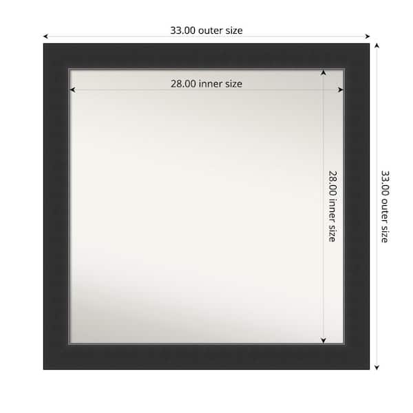 33 x 33 - Wall Mirrors - The Home Depot