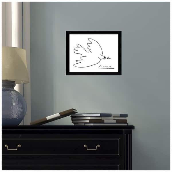 Amanti Art Dove of Peace by Pablo Picasso Framed Print Wall Art