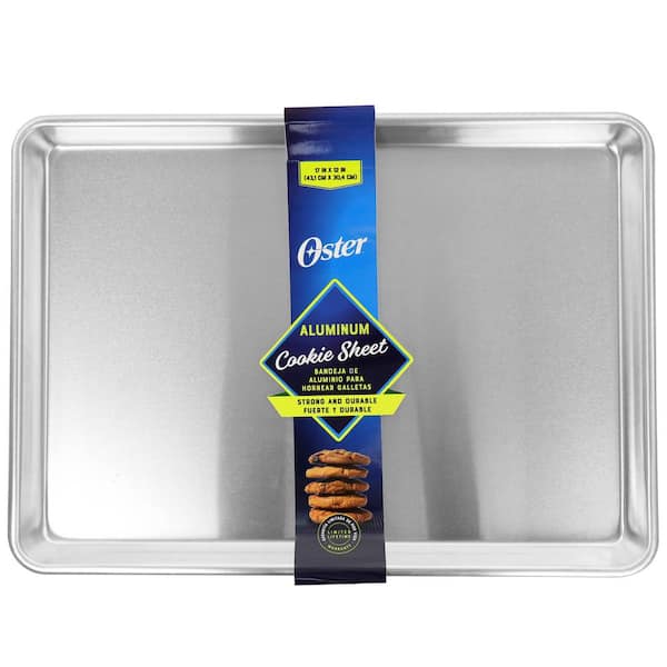 Oster Baker's Glee 9 in. Silver Aluminum Round Cake Pan 985117572M