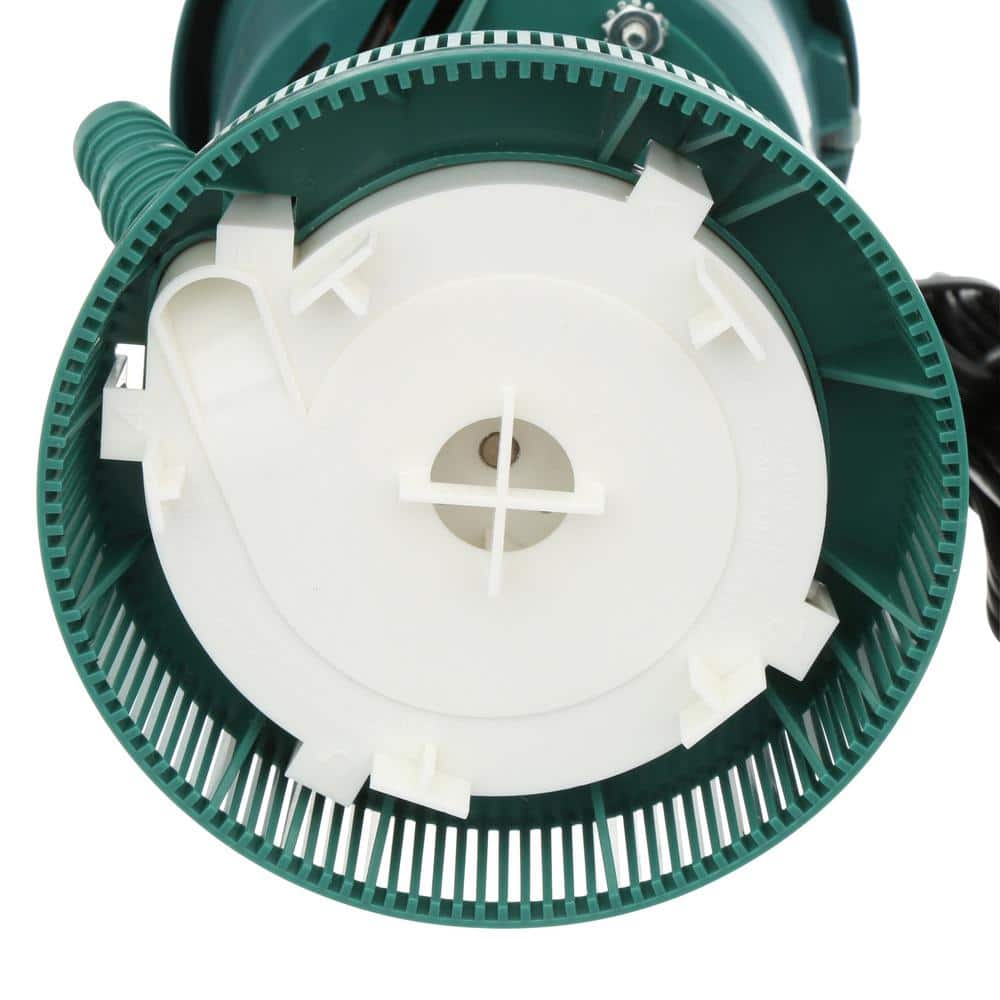 Green Heavy-Duty Evaporative Cooler Pump with Flame-Retardant Housing