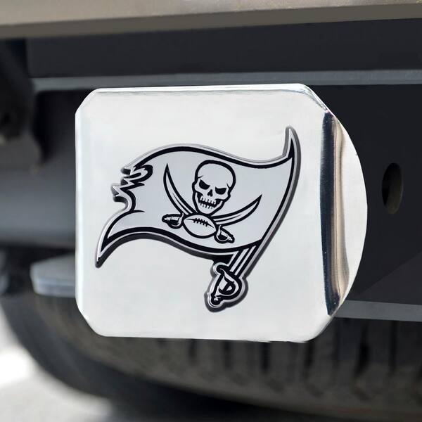 FANMATS NFL - Tampa Bay Buccaneers 3D Chrome Emblem on Type III Black Metal  Hitch Cover 21587 - The Home Depot