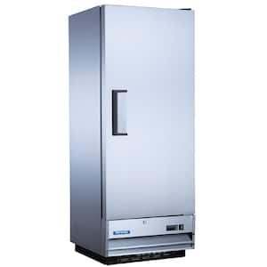 12 cu. ft. Single Door Commercial Reach-In Refrigerator in Stainless Steel