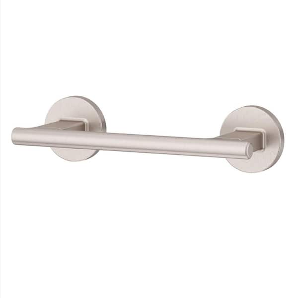 Capistrano Wall Mount Double Post Toilet Paper Holder in Spot Defense Brushed Nickel