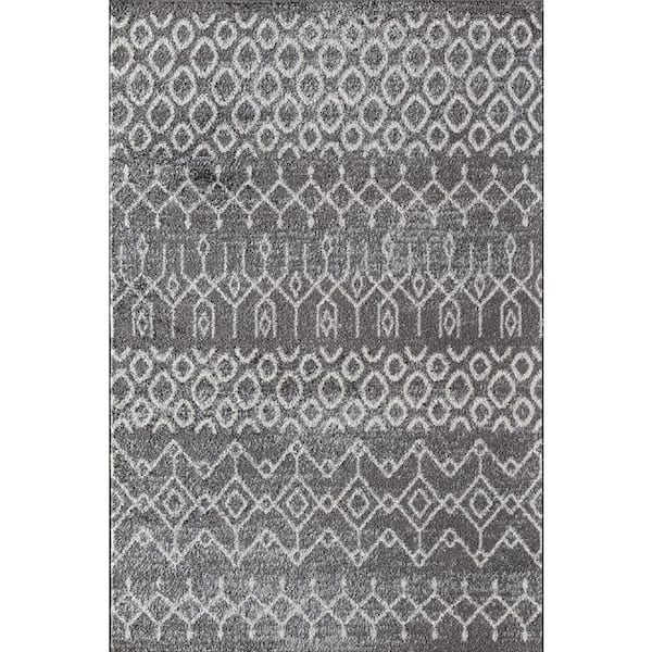 Mason Brooks Falling Umbra 2 ft. x 8 ft. Indoor Area Rug