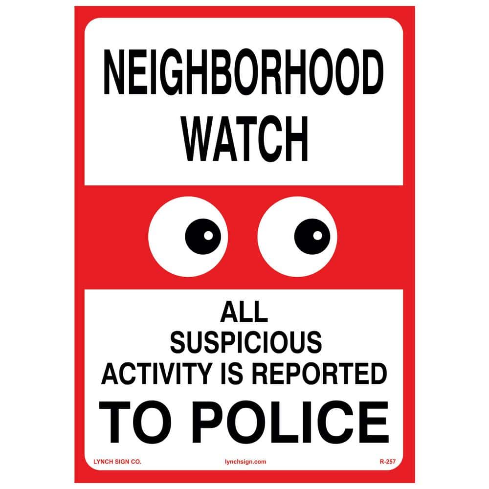Neighborhood Watch Sign - 24 x 24 | Advanced Sign