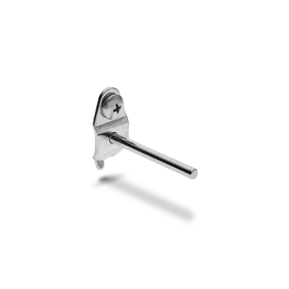 2 in. Single Rod Straight Zinc Plated Steel Pegboard Hook for 1/8 in. and 1/4 in. Pegboard (10-Pack) price history on PriceWatchPro