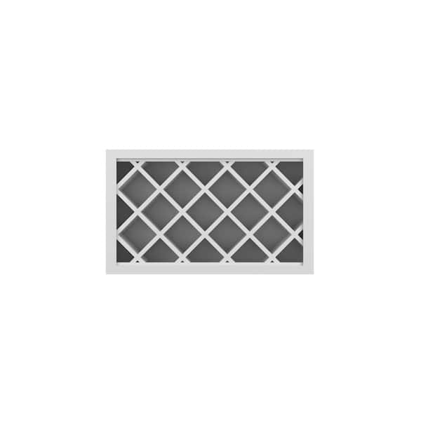 Unbranded Norfolk Shaker 30 in. W x 18 in. H x 12 in. D in Painted White Plywood Assembled Wine Wall Cabinet