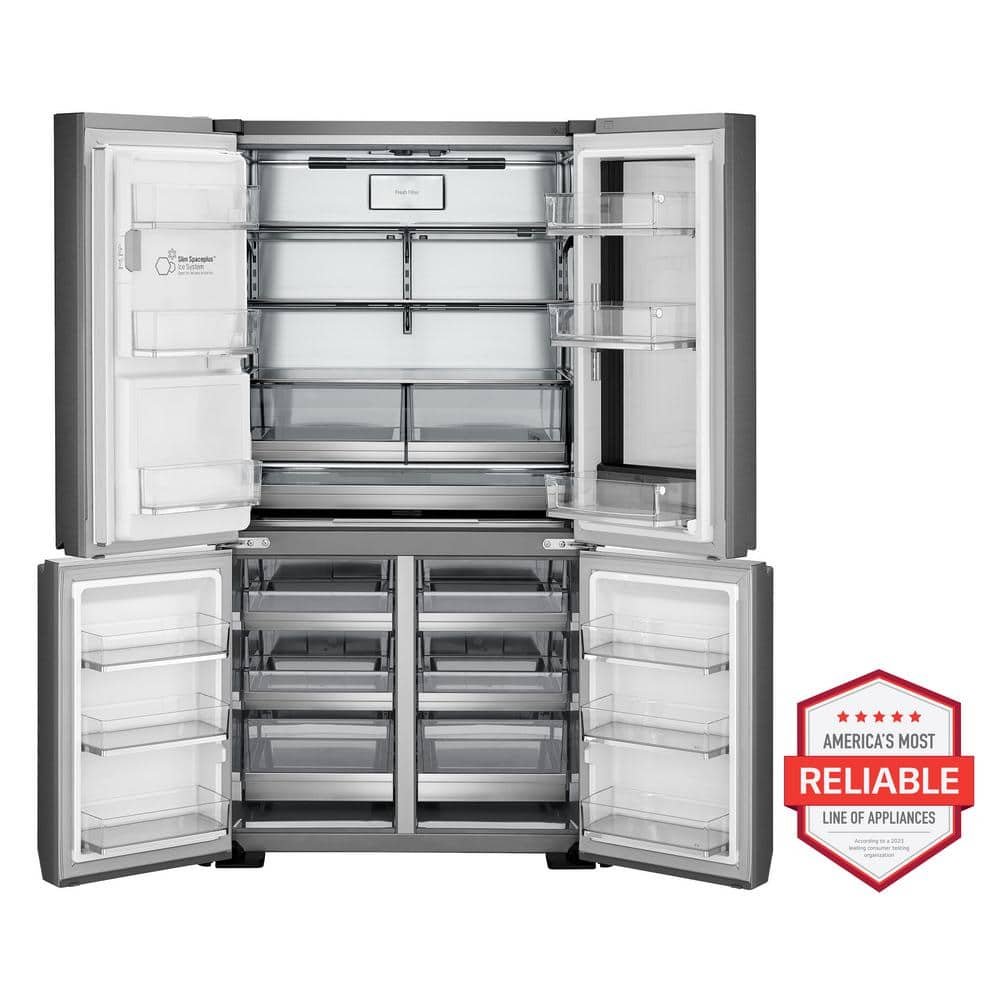 Stainless Steel 31 Cu. Ft. Smart French Door Refrigerator