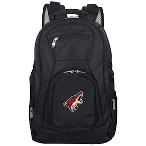 NHL Phoenix Coyotes Black Backpack Laptop