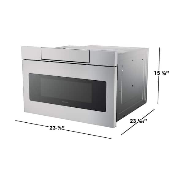 Sharp 24 Microwave Drawer with Concealed Controls