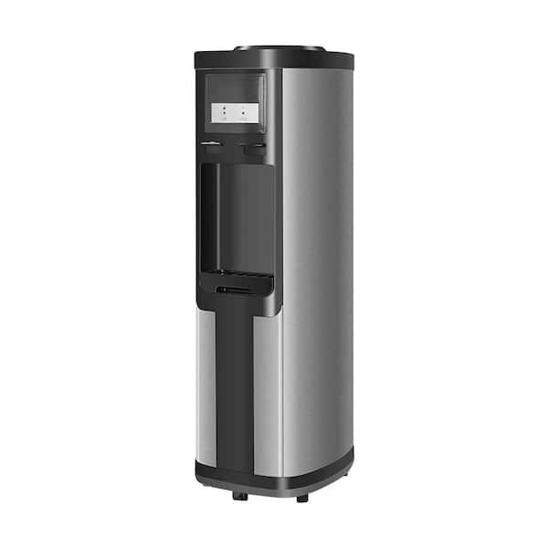 cadeninc 3 Gal. to 5 Gal. Top Loading Water Dispenser/Drinking Fountain Cooler Hot and Cold w/Child Safety Lock, ETL Listed Quiet