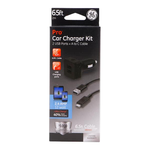 Charging kit for cars with Type-C cable