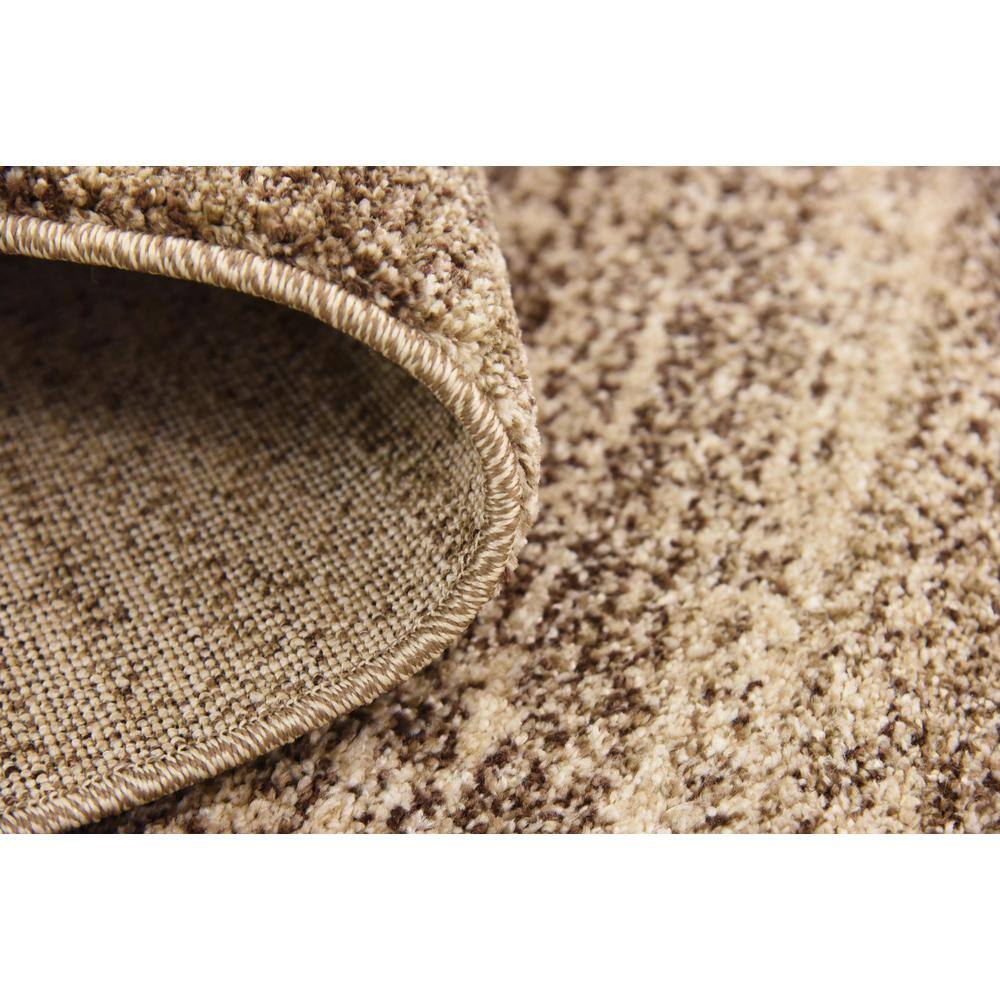 Beige Rectangular Tufted Washable Indoor Rug