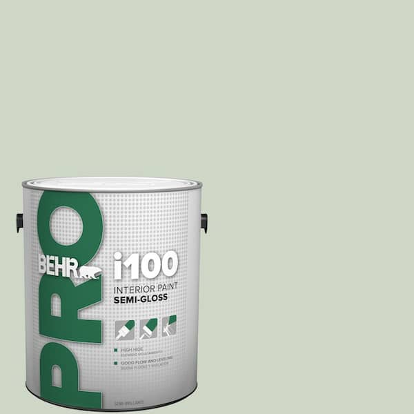 BEHR PRO 1 gal. #S390-2 Spring Valley Semi-Gloss Interior Paint