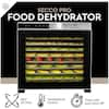 CHEFWAVE 10 Tray Food Dehydrator with Stainless Steel Racks, Temp + Time  Control CW-FD10 - The Home Depot