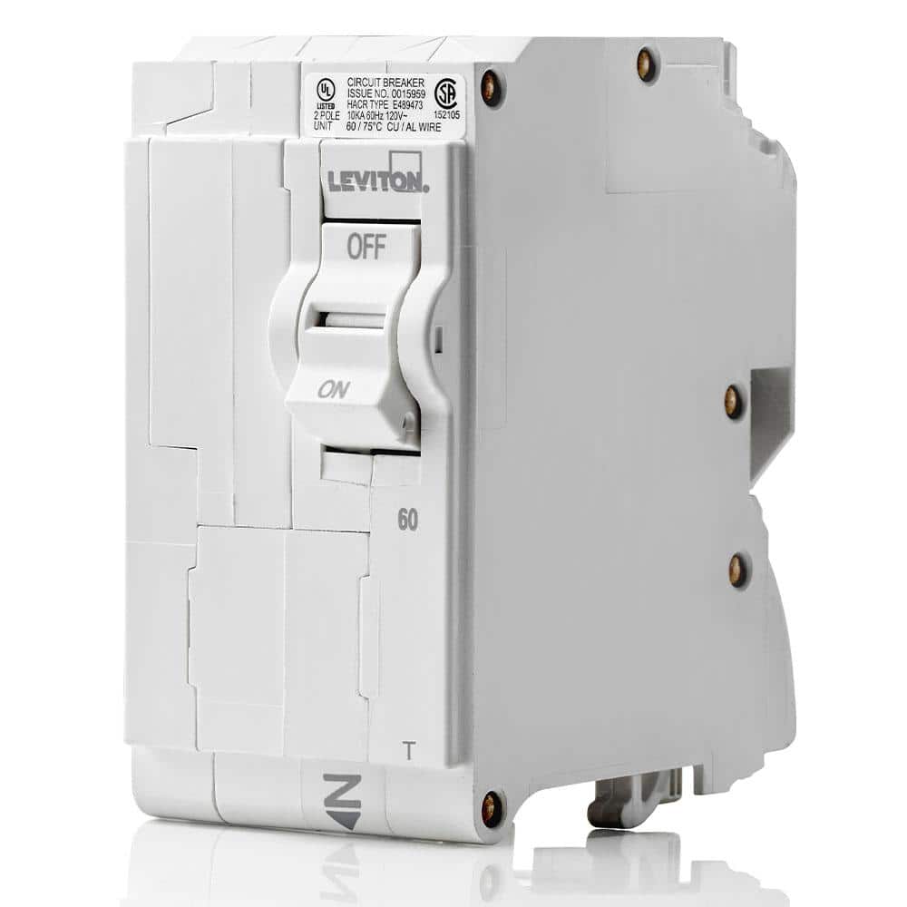 Branch Circuit Breaker, Standard 2-Pole 60 Amp, 120-Volt/240-Volt, Thermal Magnetic LB260-TR price history on PriceWatchPro