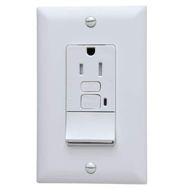 Legrand 15 Amp Combo Wall Outlet - White-DISCONTINUED