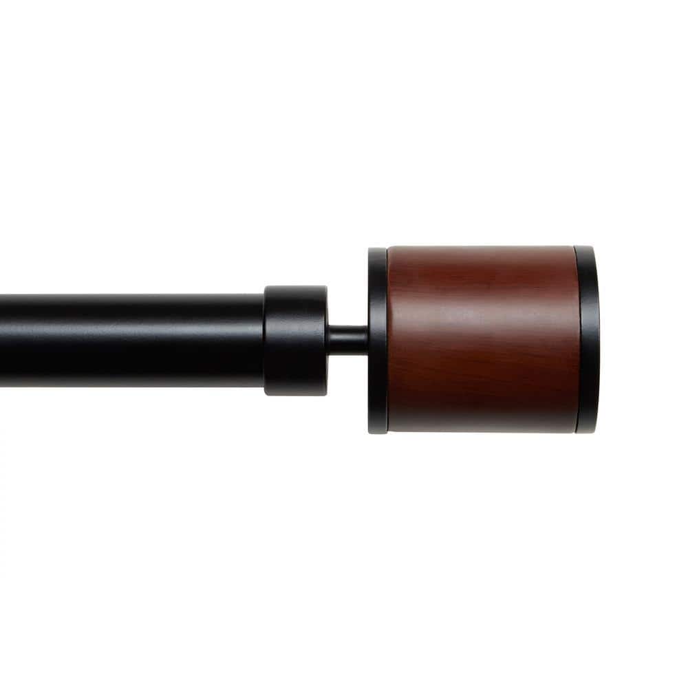 EXCLUSIVE HOME Rimini 35 in. - 66 in. Adjustable Length 1 in. Single ...