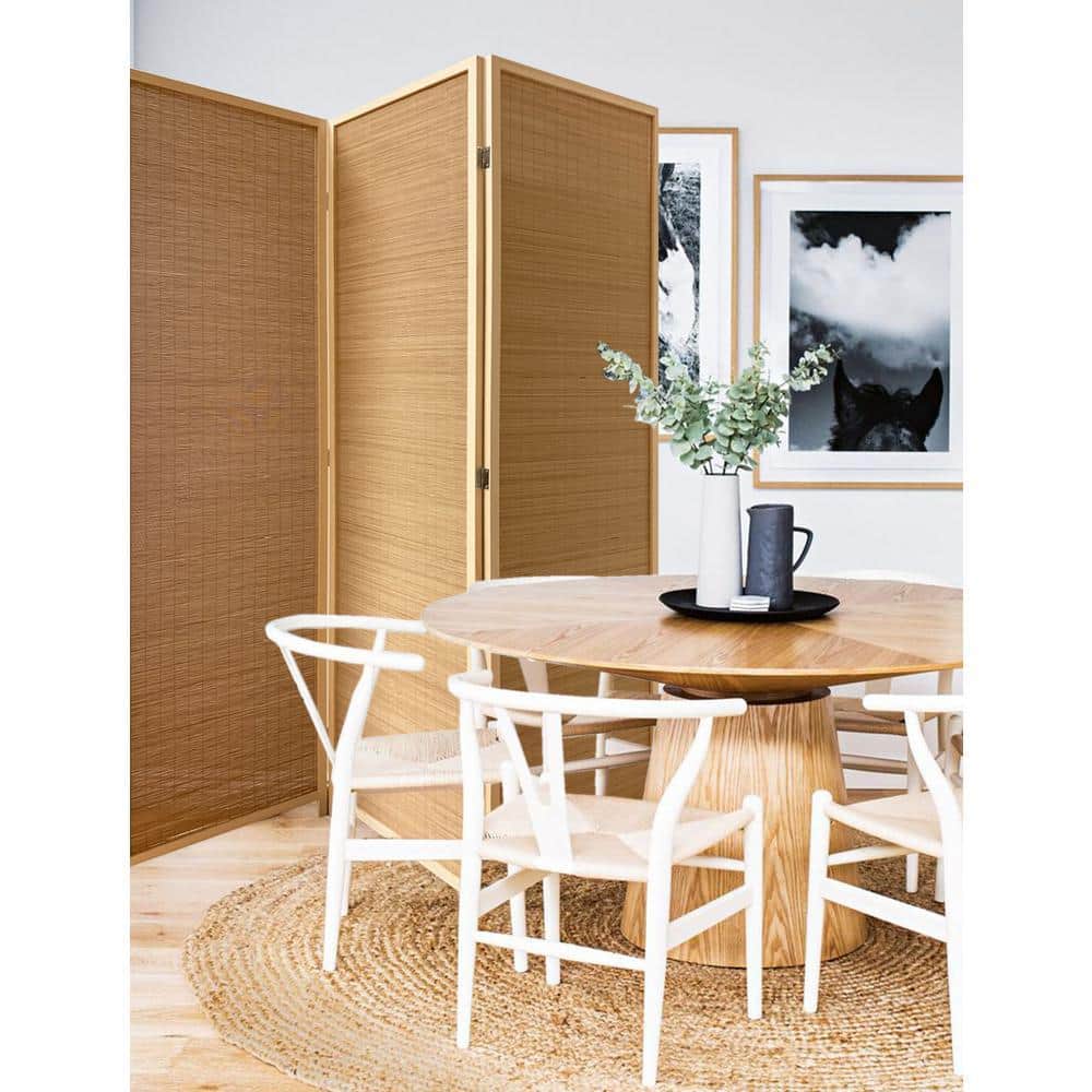 SG-358 Bamboo Osaka 3-Panel Room Divider SG-358 - The Home Depot
