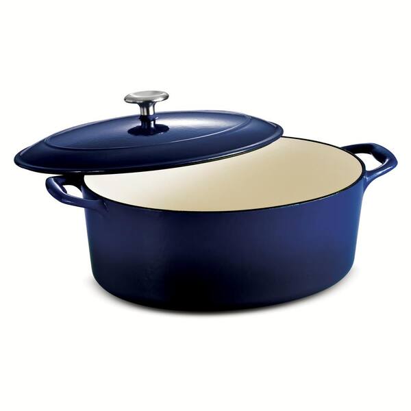 enameled cast iron roasting pan