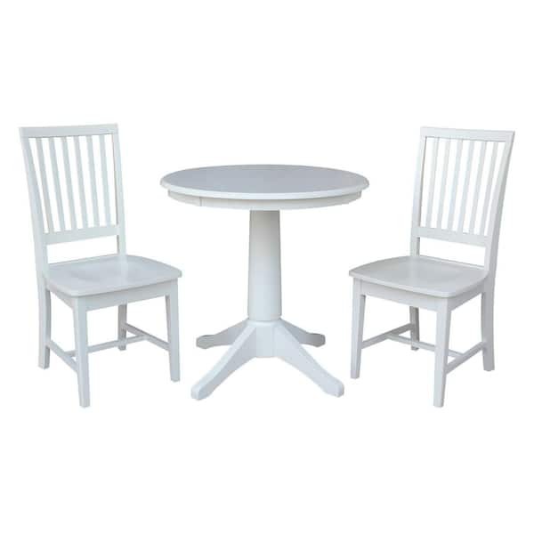 Round Pedestal Dining Table And, How Many Chairs Can Fit Around A 30 Inch Table