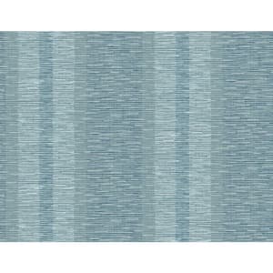 Pezula Teal Texture Stripe Teal Wallpaper Sample