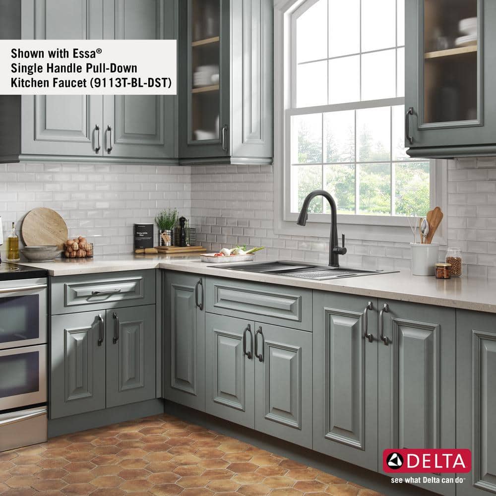 Delta 33-Inch Stainless Steel Double Bowl Workstation Sink