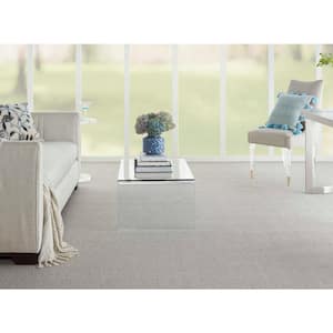 Cornerstone - Quarry - Gray 13.2 ft. 42 oz. Wool Loop Installed Carpet