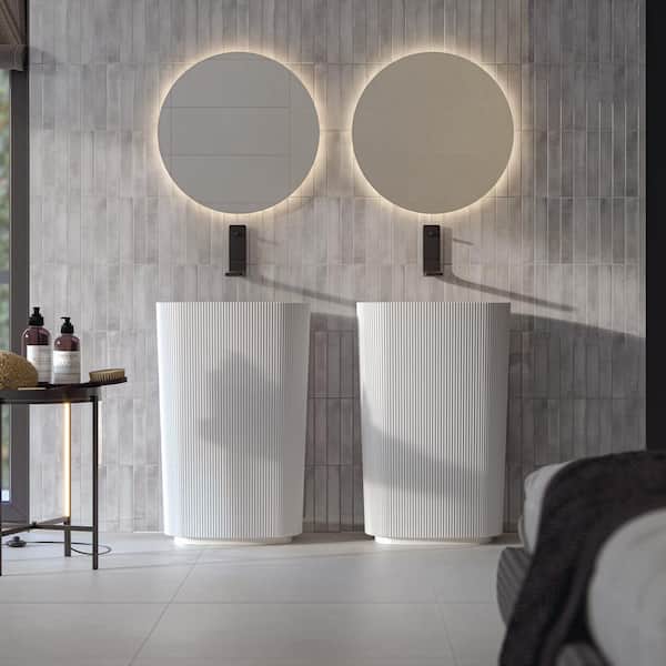 Stella Rhino 2 in. x 10 in. Glossy Ceramic Subway Wall Tile (5.16 sq. ft./Case)