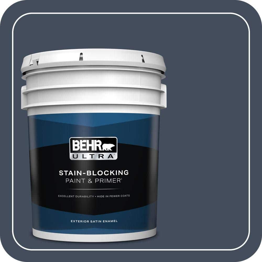 5 gal. #S520-7 Night Flight Satin Enamel Exterior Paint & Primer price history on PriceWatchPro