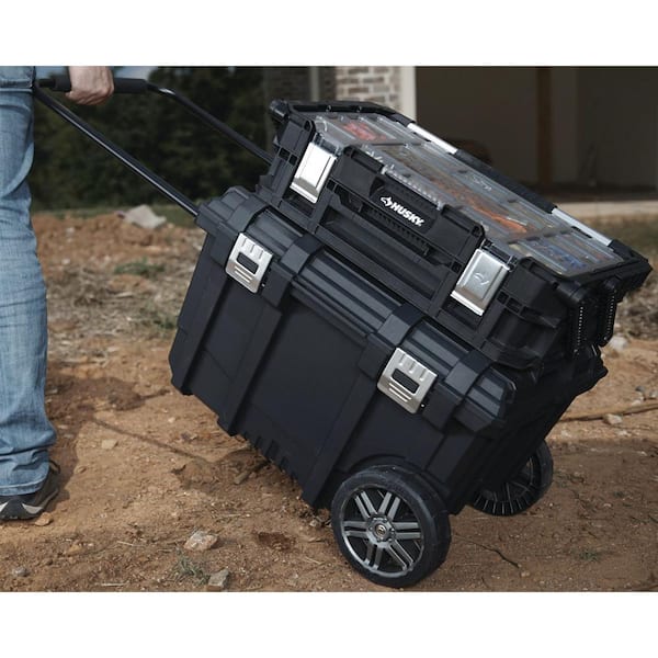 26 in. Connect Rolling Tool Box Black