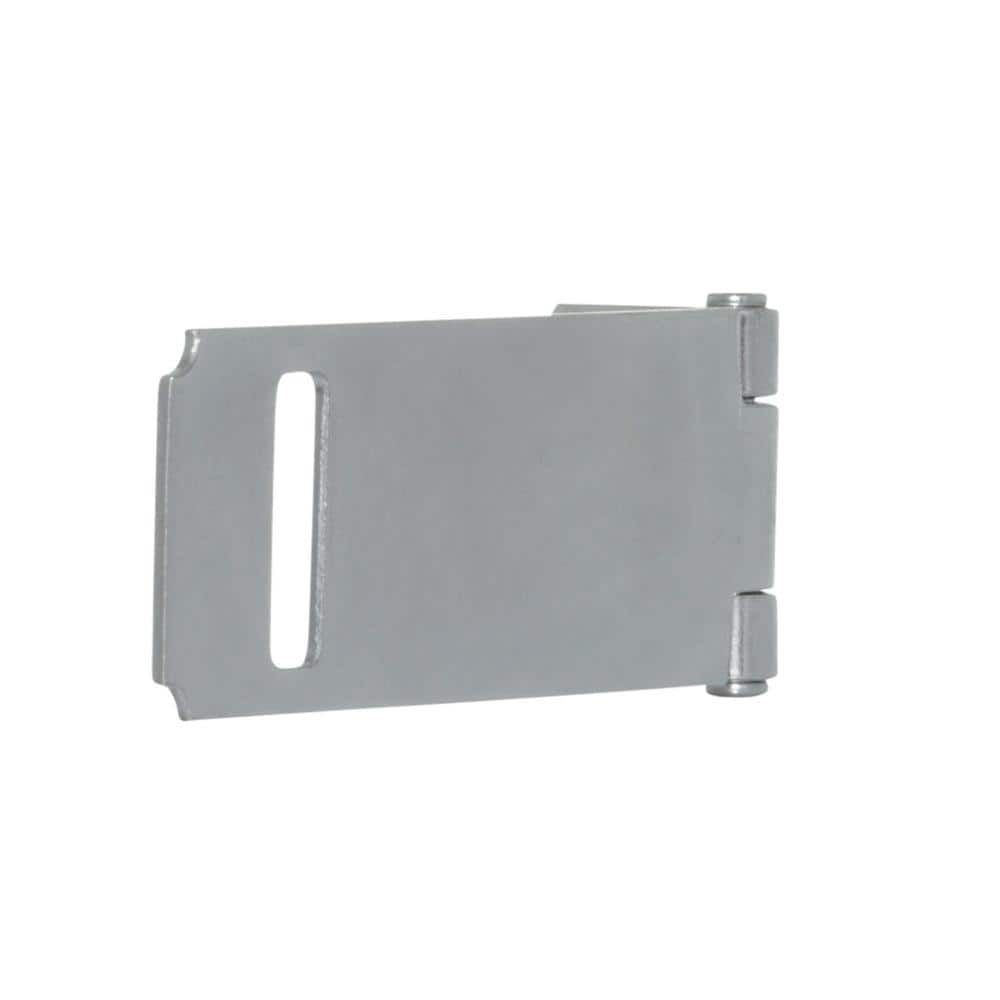 4.5-Inch Silver Zinc-Plated Adjustable Staple Safety Hasp