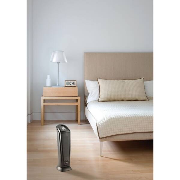 Lasko 1500-Watt 22.5 in. Electric Ceramic Tower Space Heater with Timer and  Remote Control CT22415 - The Home Depot