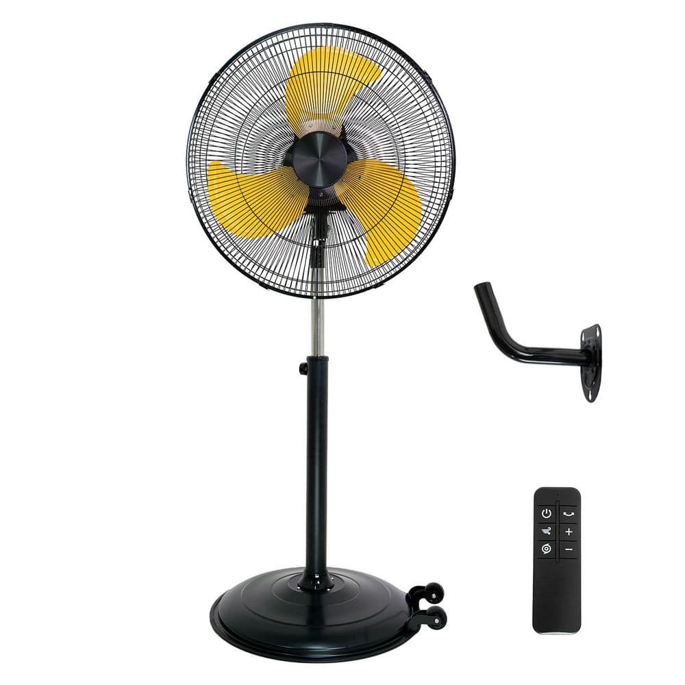 22 in. 9-Speed 5300 CFM 1/10HP Motor Oscillating Indoor Powerful DC Fan Wall and Stand(2 in 1) with Remote for Indoor price history on PriceWatchPro