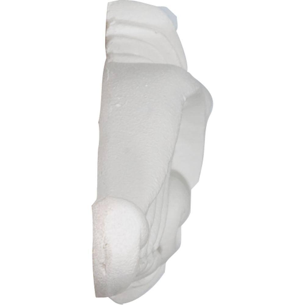Primed White Polyurethane Wings Center Onlay 10.625"