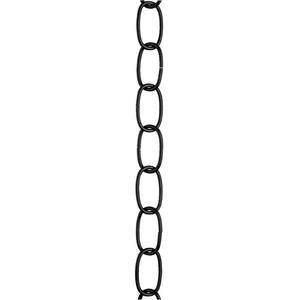 3 ft. Flat Black Fixture Chain