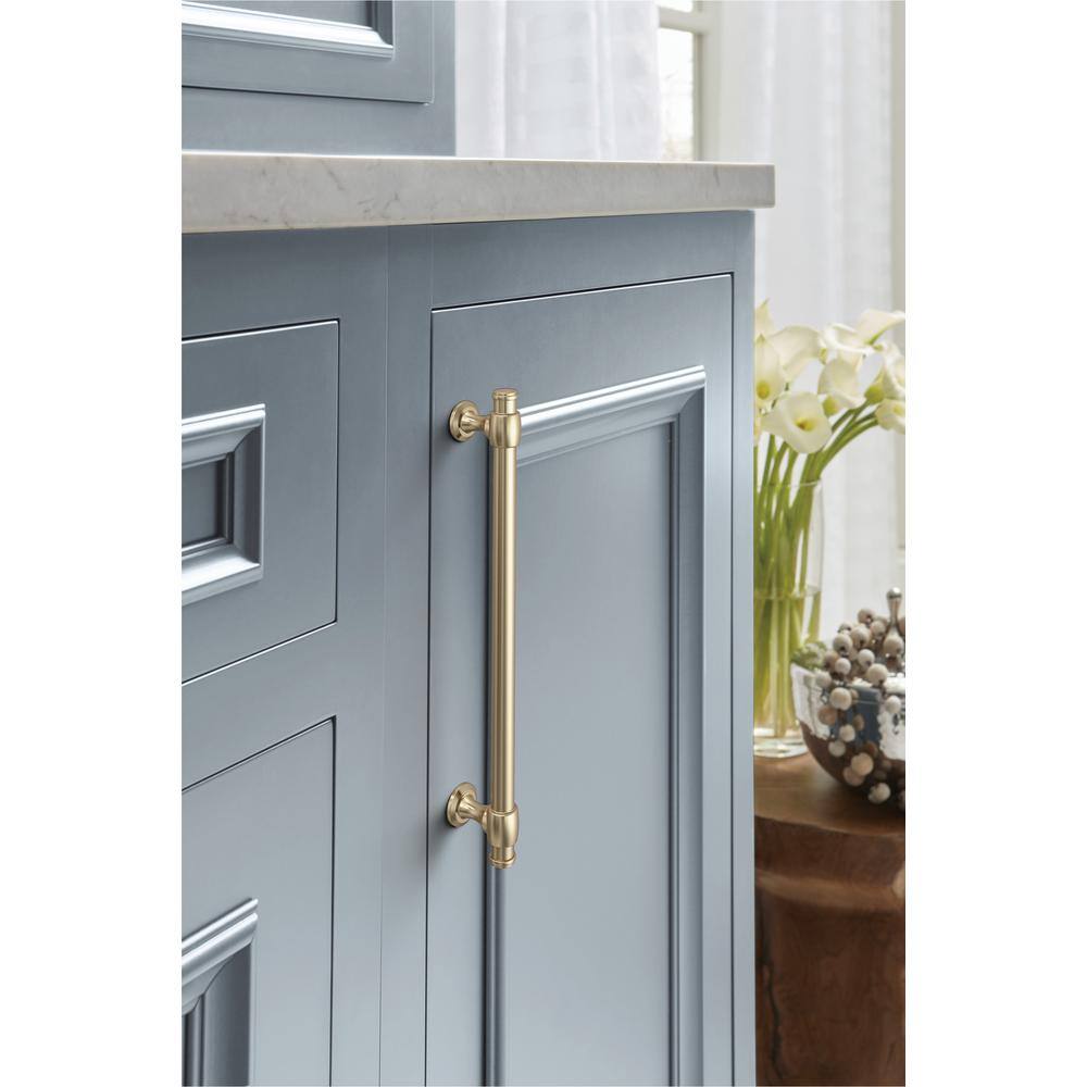 Golden Champagne Traditional Cabinet Bar Pull with Mounting Hardware