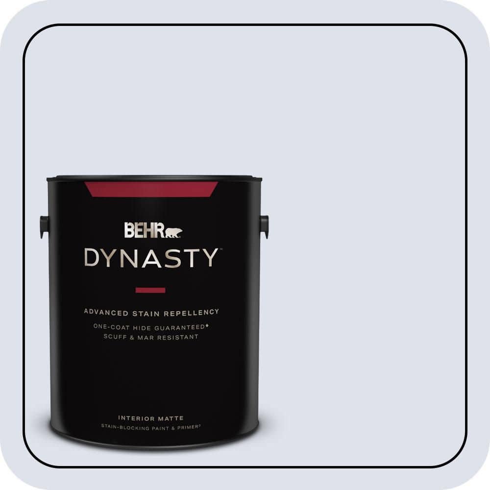 1 gal. #600A-1 December Dawn Matte Interior Stain-Blocking Paint & Primer