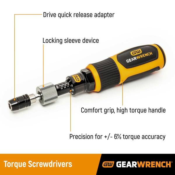 High Precision Preset Torque Screwdriver – Economical Micro Torque Wrench – Hex Drive