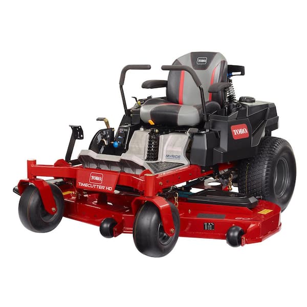 Toro - TimeCutter HD with MyRIDE 60 in. Fab 24.5 HP V-Twin Gas Zero-Turn Riding Mower with Smart Speed