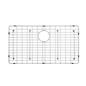 GRID - 33 stainless steel sink grid - center drain (GR-5AS33) – Create  Good Sinks