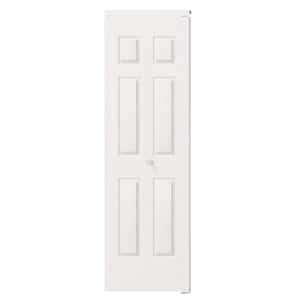 TENONER 48 in. x 80 in. White Primed 2-Panel Molded Hollow Core ...