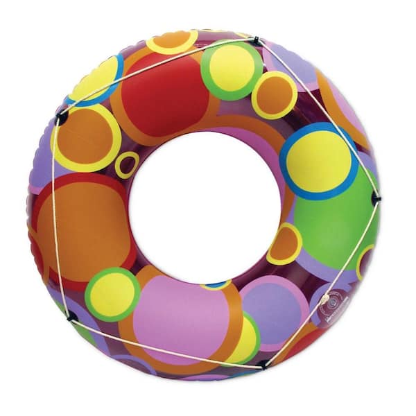 Poolmaster 48 inch Bright Color Circles Swimming Pool Float Tube