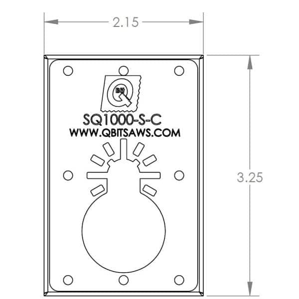 QBit Oscillating Gang Box Saw 