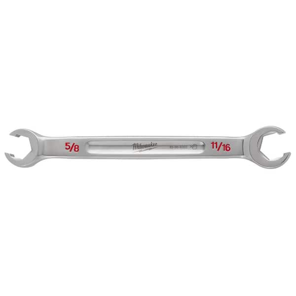5/8 in. x 11/16 in. Double End Flare Nut Wrench