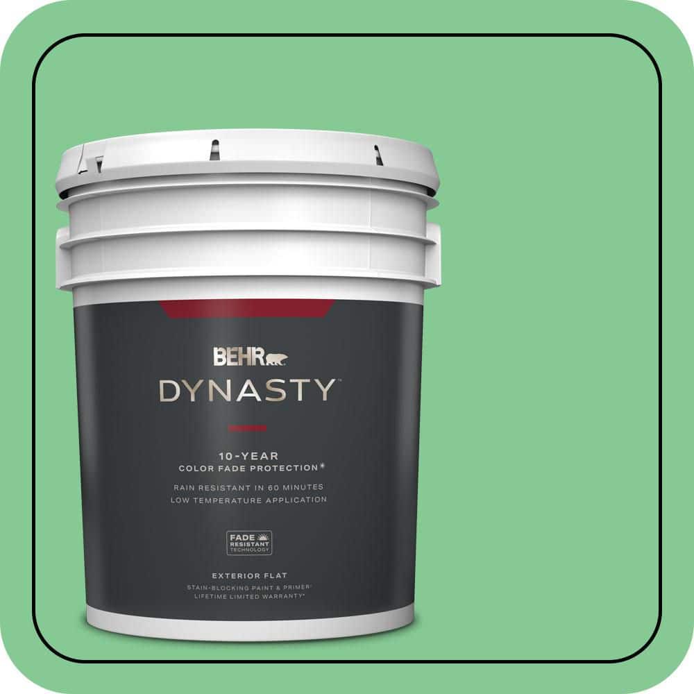 5 gal. #P400-4 Good Luck Flat Exterior Stain-Blocking Paint & Primer price history on PriceWatchPro